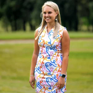 Line design golf dress