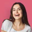 laughing woman