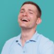 laughing man